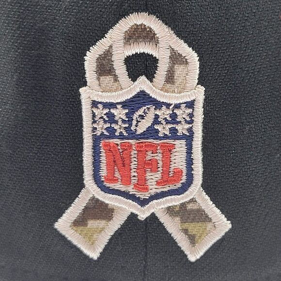 New Era Atlanta Falcons Mens 39THIRTY Flex Hat L/XL Camo 2021 Salute To Service - Picture 9 of 14